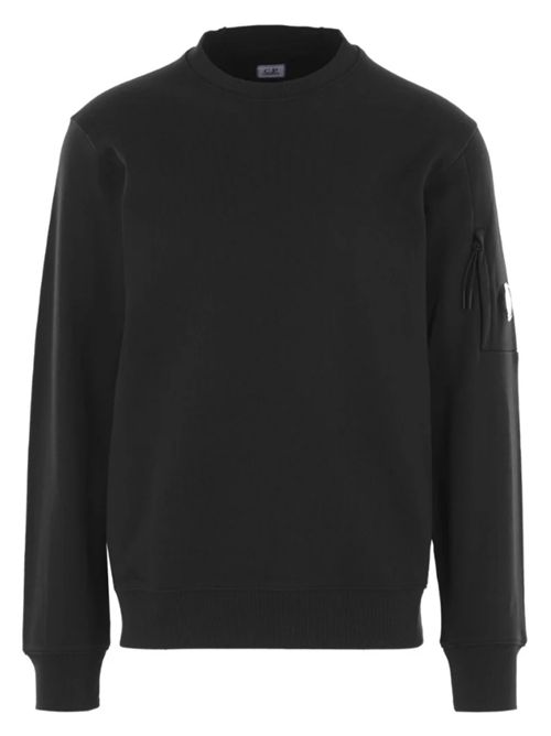 SWEATSHIRTS CREW NECK C.P.COMPANY | RCCMSS713A005086W999 - BLACK